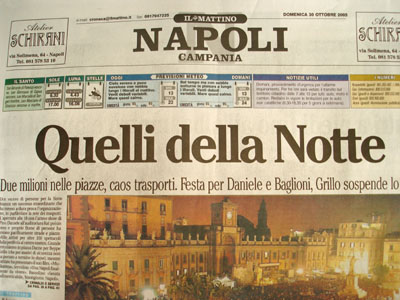 2 MILIONI DI PERSONE... FORZA NAPOLI!!!